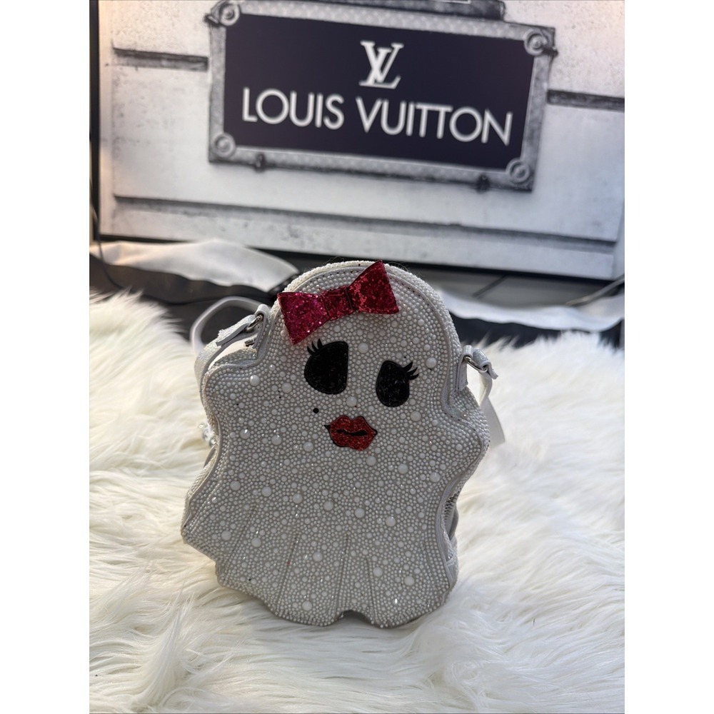 Betsey Johnson Boo-tiful Ghouls Just Wanna Have Fun Halloween Ghost Crossbody